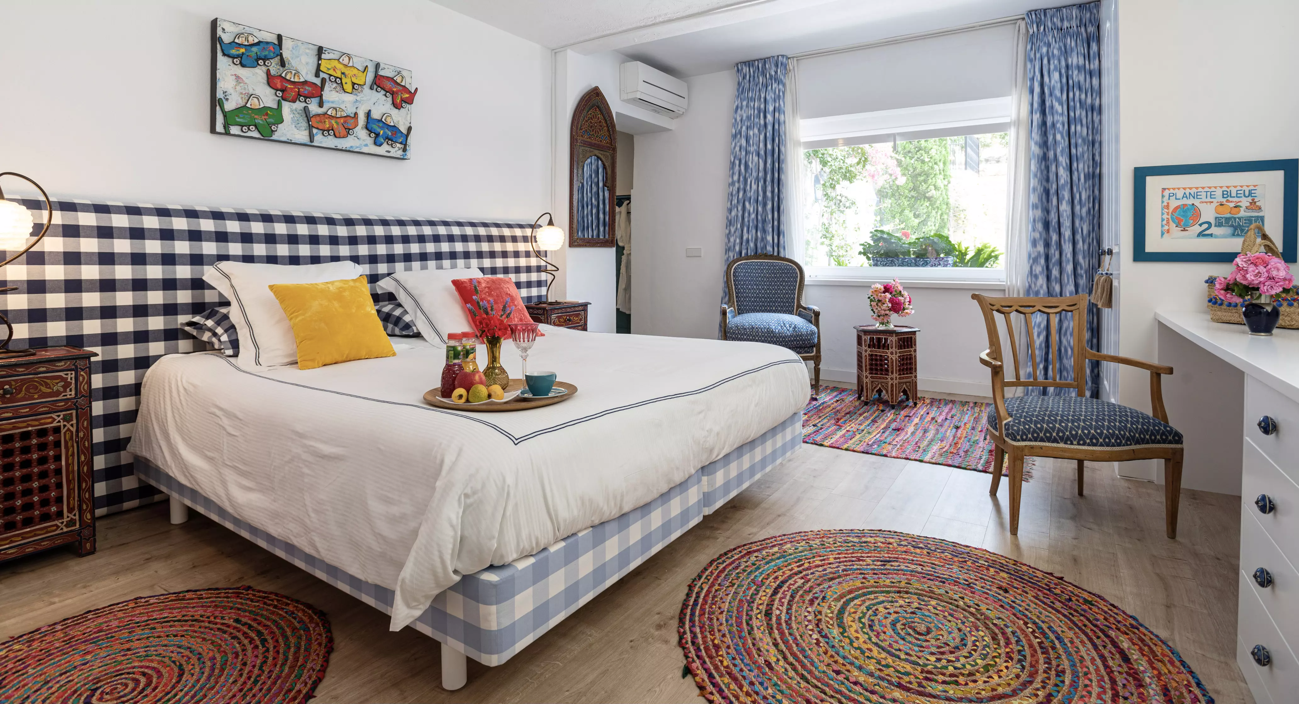 Image of Suite 1: Blue Damask Plum