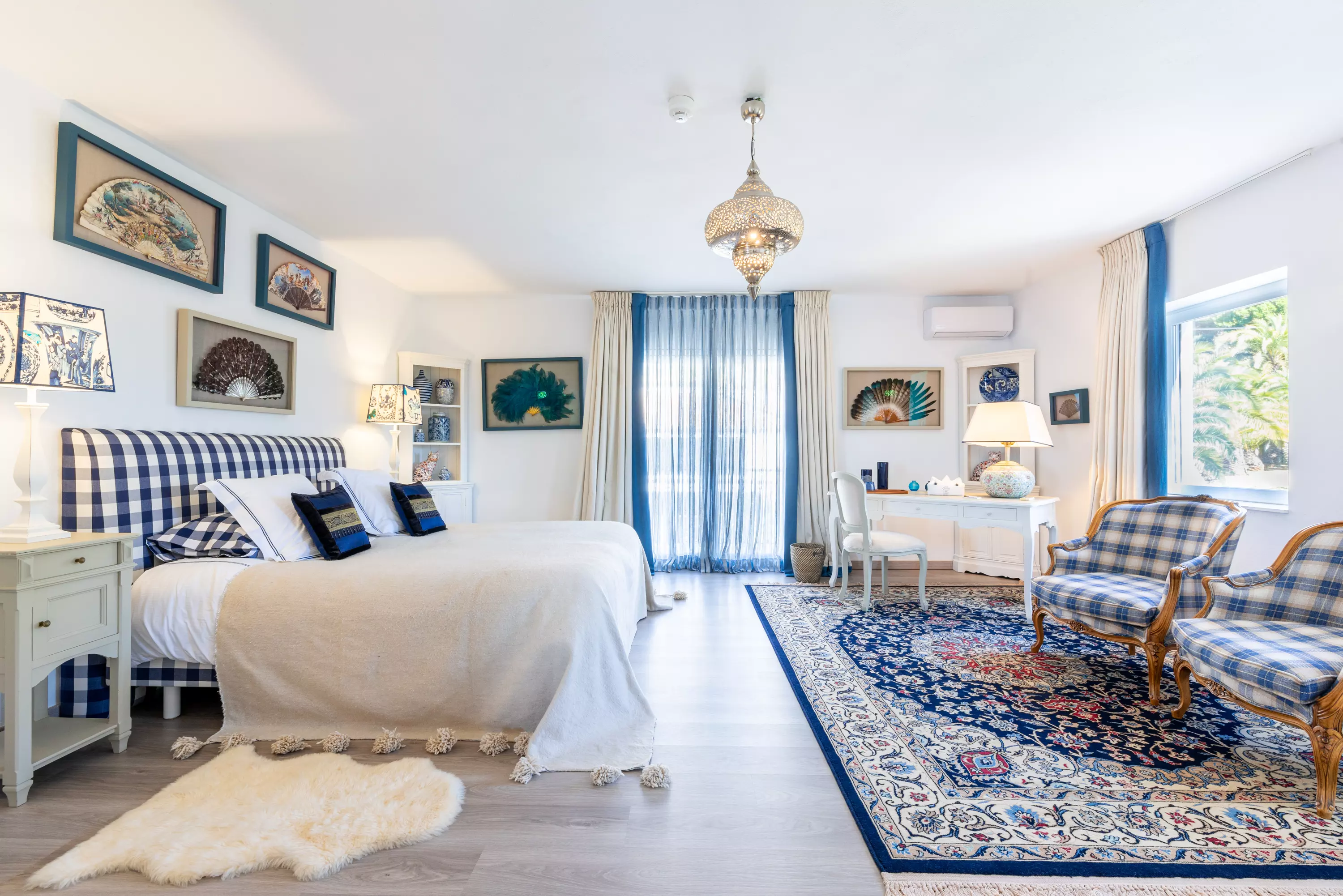 Image of Suite 1: Blue Damask Plum